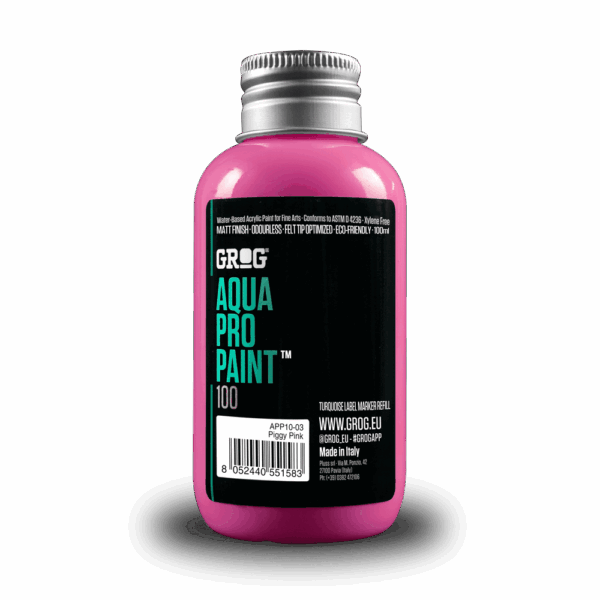 GROG® – Aqua Pro Paint 100 – Water-Based Paint Refill