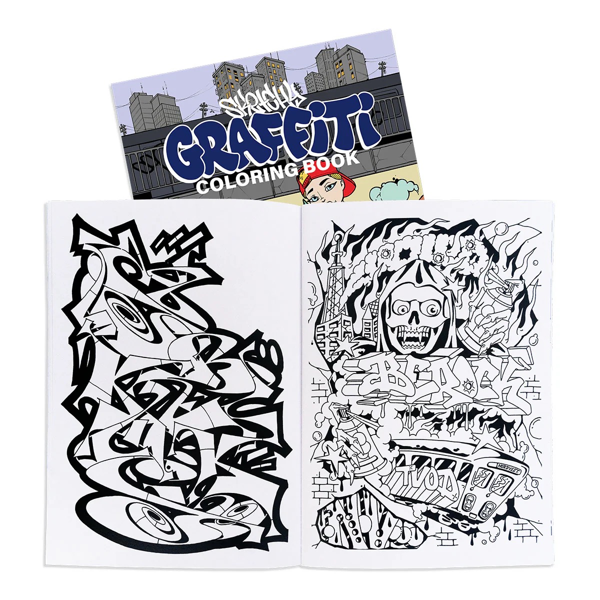 Sketchy Graffiti Coloring Book — изображение 3