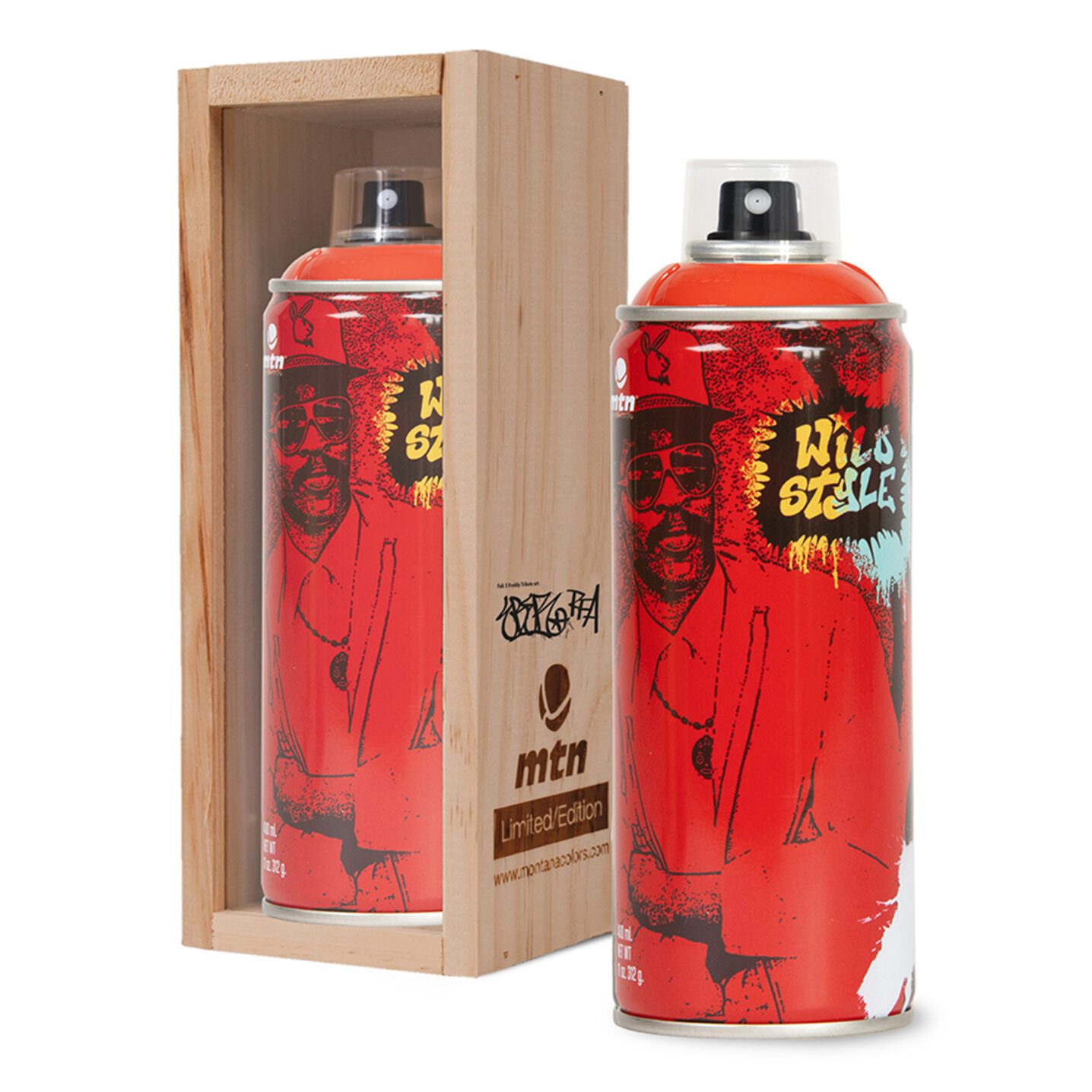 MTN 94 Ltd Ed Wild Style 40th Anniversary Fab 5 Freddy, Colorado Red - Image 3